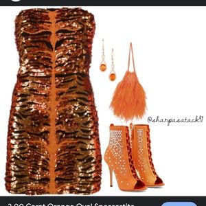 Retrofete aurora tiger dress